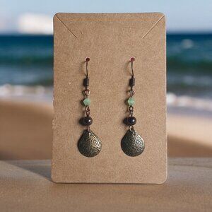 Vintage Earrings Women Dangle Jewelry Costume Bead Beach Boho Casual Handmade